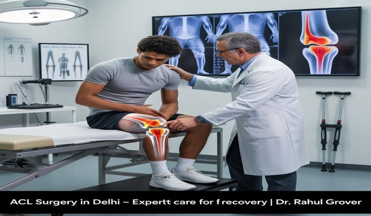 Best ACL Surgery in Delhi: Expert Care by Dr. Rahul Grover for Fast Recovery