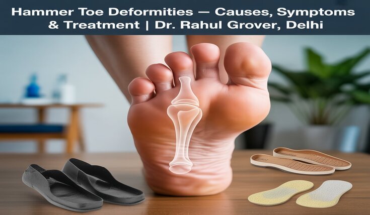 Hammer Toe Treatment in Delhi: Causes, Symptoms, and Best Treatment Options