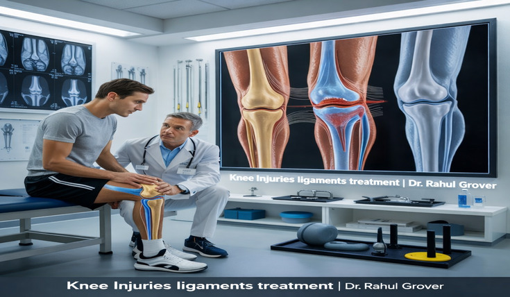 Knee Injuries ligaments treatment Image