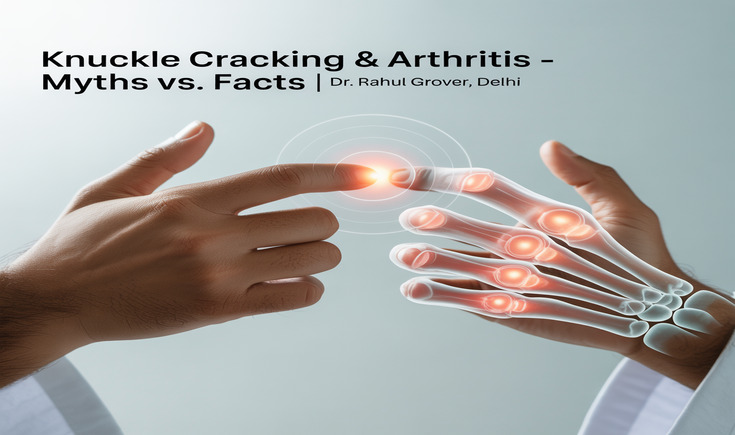 Knuckle cracking myths vs facts image