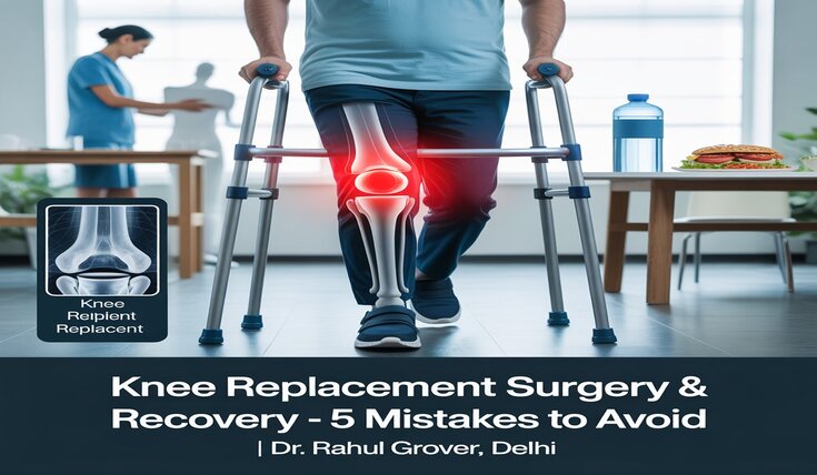 Top 5 mistakes after knee replacement image