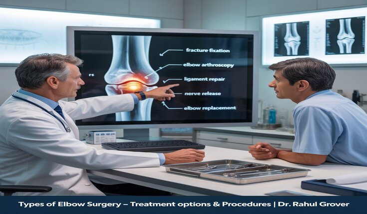 Types of elbow surgery