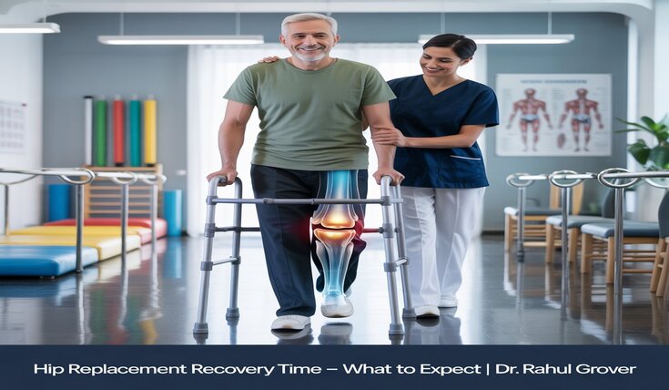 Hip replacement recovery time image