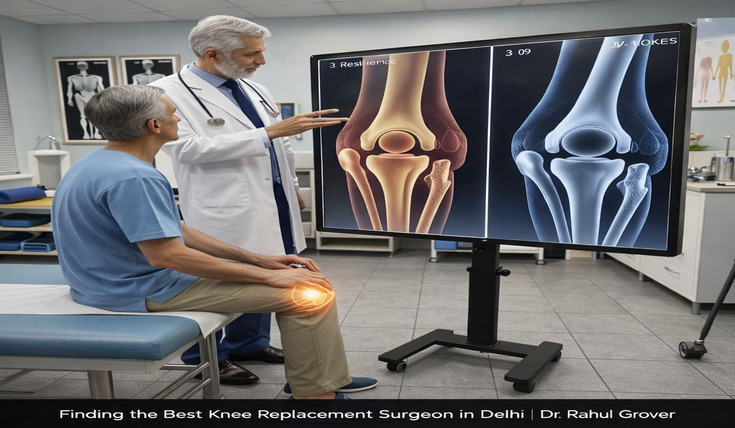 Best Knee Replacement Surgeon in Delhi Image