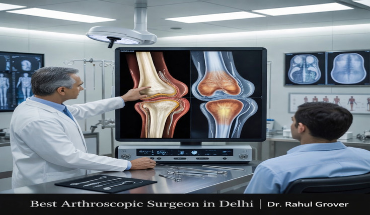 Best Arthroscopic surgeon in delhi Image