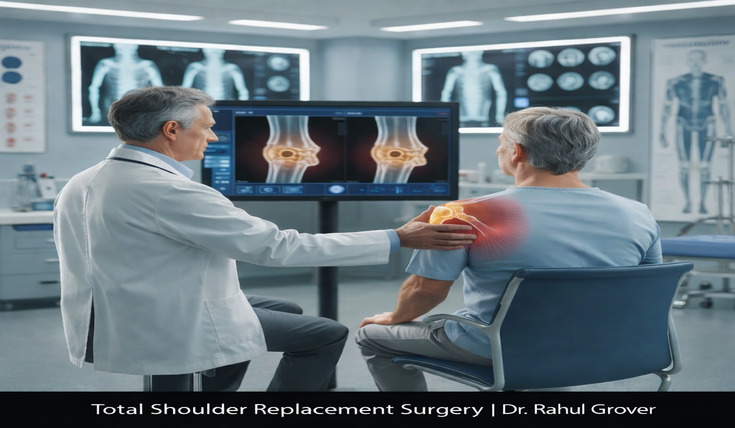 Total shoulder replacement image
