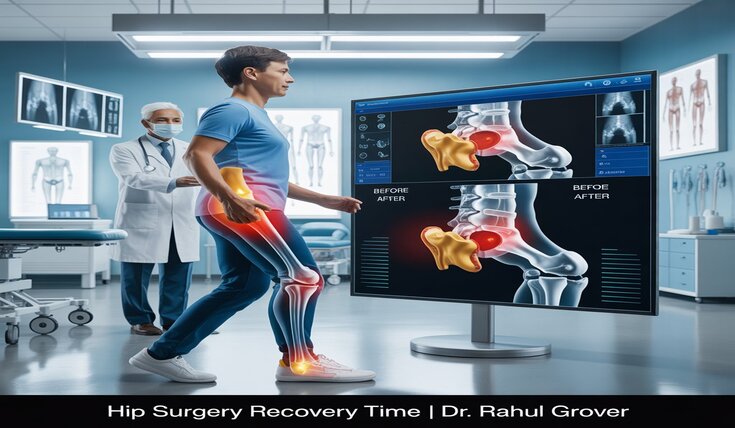 hip surgery recovery time image