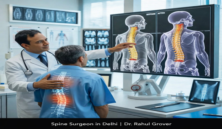 Spine surgeon in Delhi Image